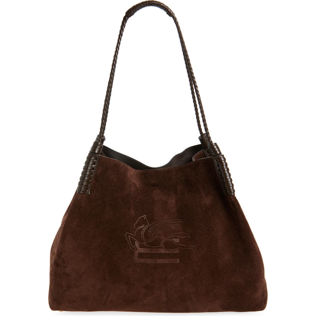 Etro Libra Big Bag In Brown