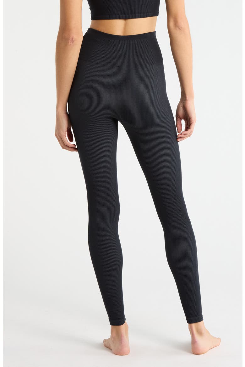 Seamless Flow Leggings, Alternate, color, IMMERSED BLACK
