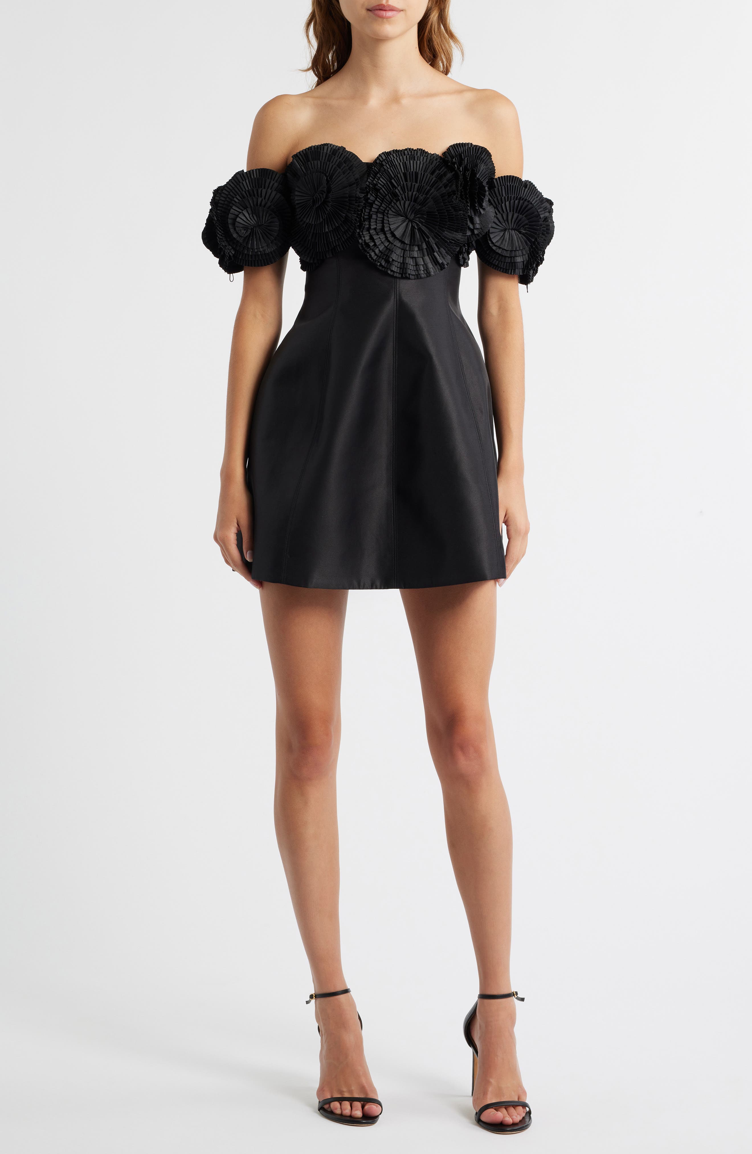 Acler Trusley Off the Shoulder Minidress