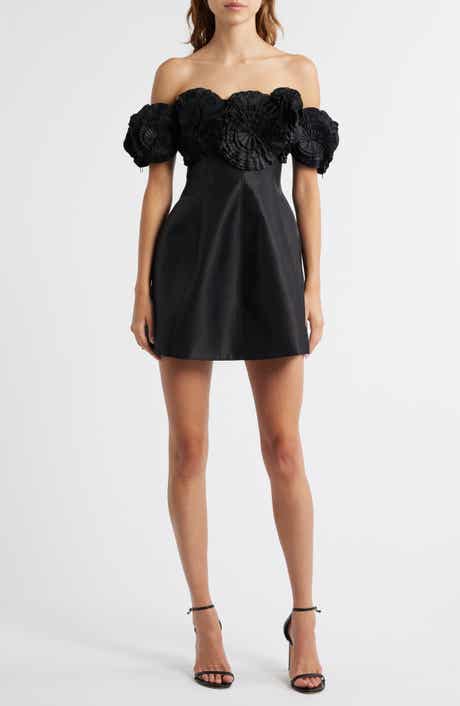 Acler Trusley Off the Shoulder Minidress