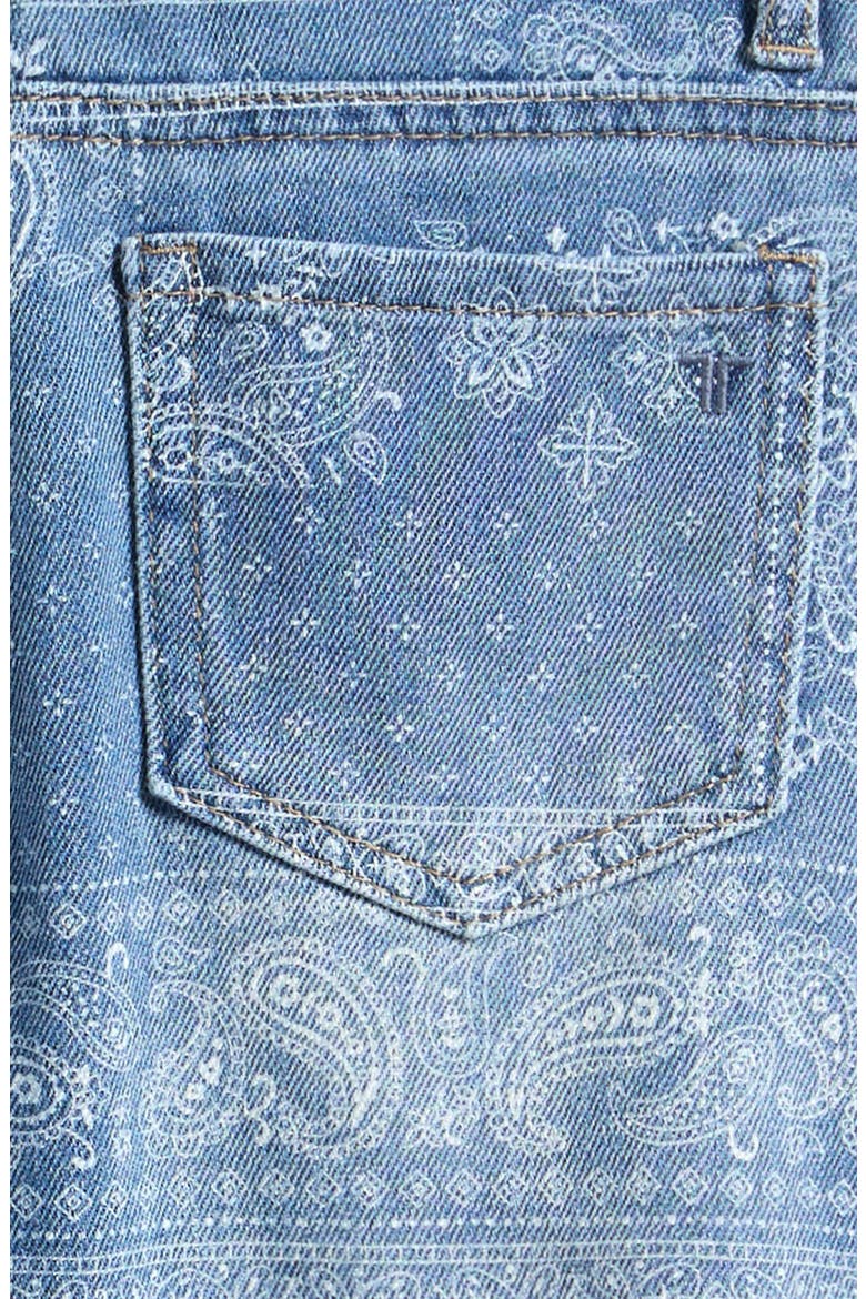 Kids' Weekend Denim Shorts, Alternate, color, BANDANA PRINT