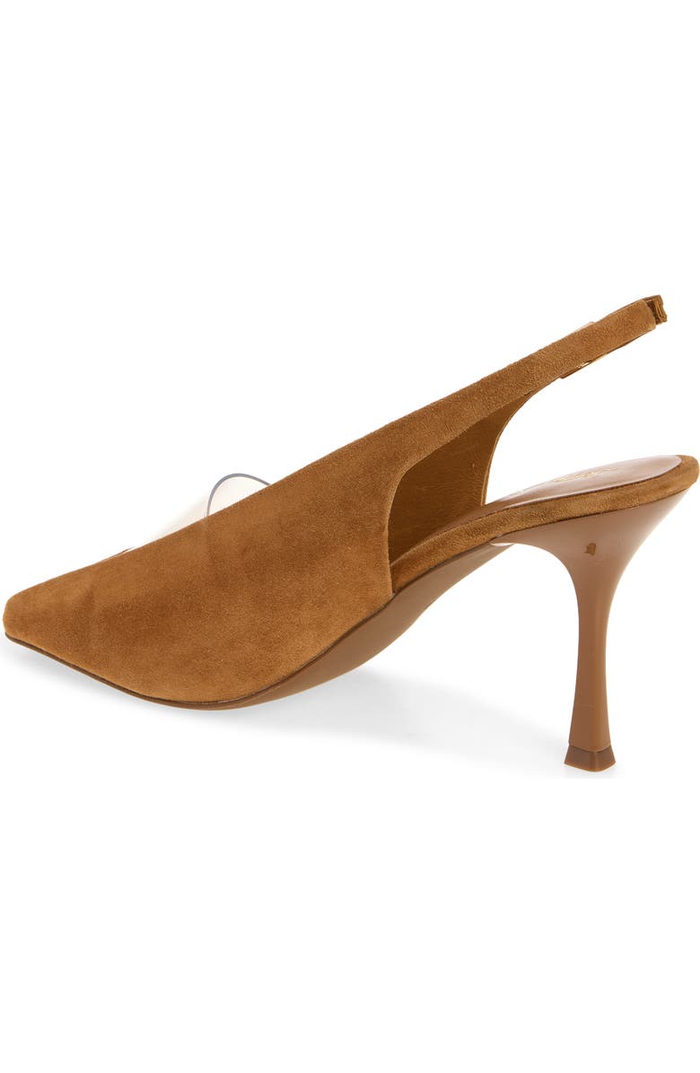Jeffrey Campbell Patrizia Slingback Pump, Alternate, color, Tan Suede
