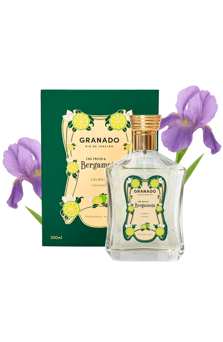 GRANADO Chá Preto & Bergamota Eau de Cologne 300ml, Alternate, color, Clear
