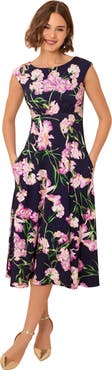 Alie Street London Luna Midi Jersey Dress