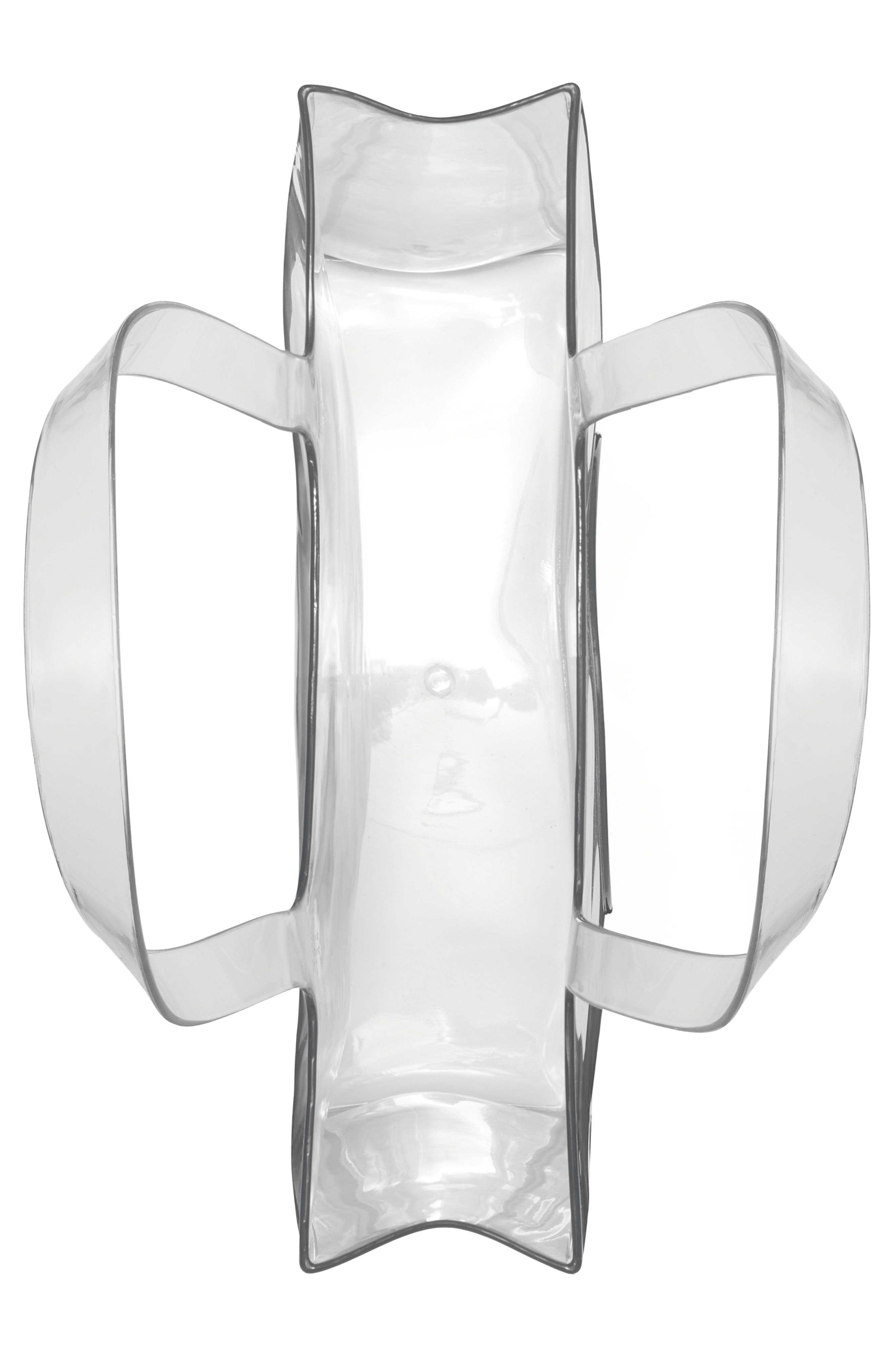 Tory Burch Small Ella Clear Tote, Alternate, color, Crysyal Clear