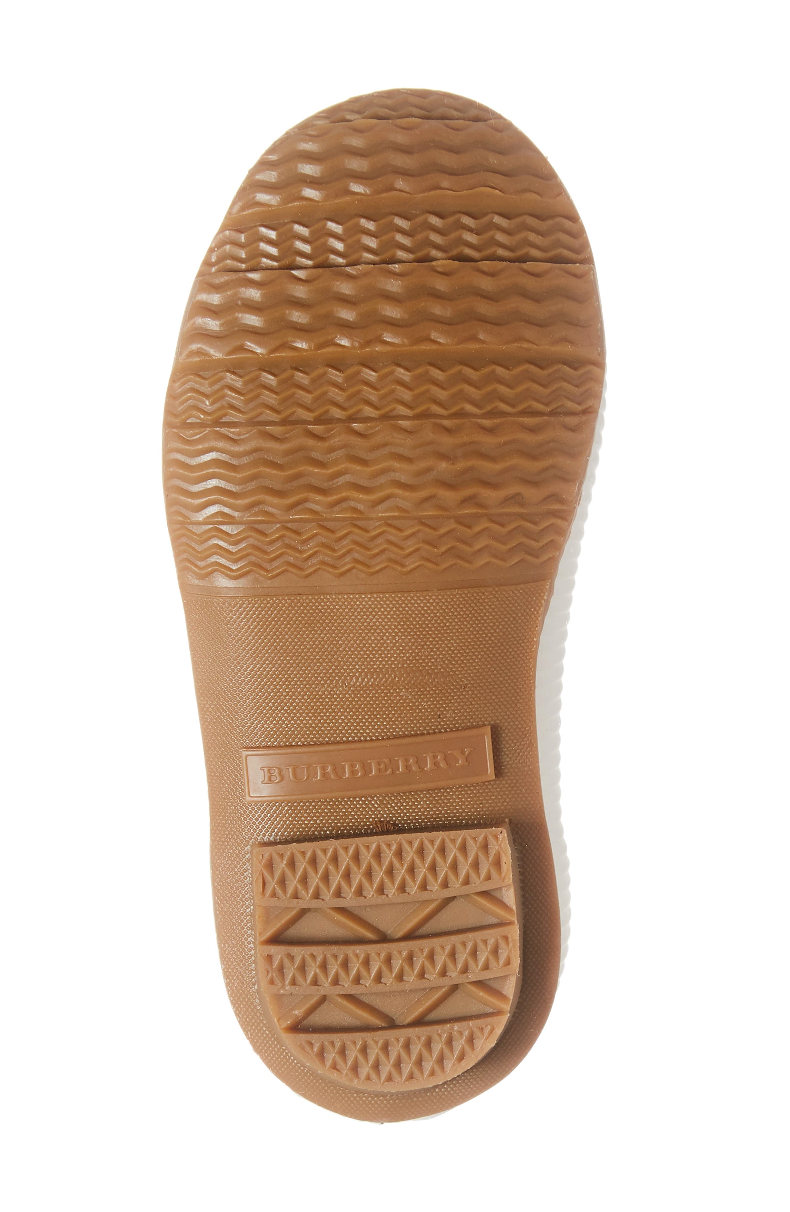 Burberry Flinton Waterproof Rain Boot, Alternate, color, 