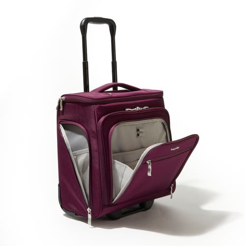 Baggallini Expandable Underseat Carry-on Suitcase