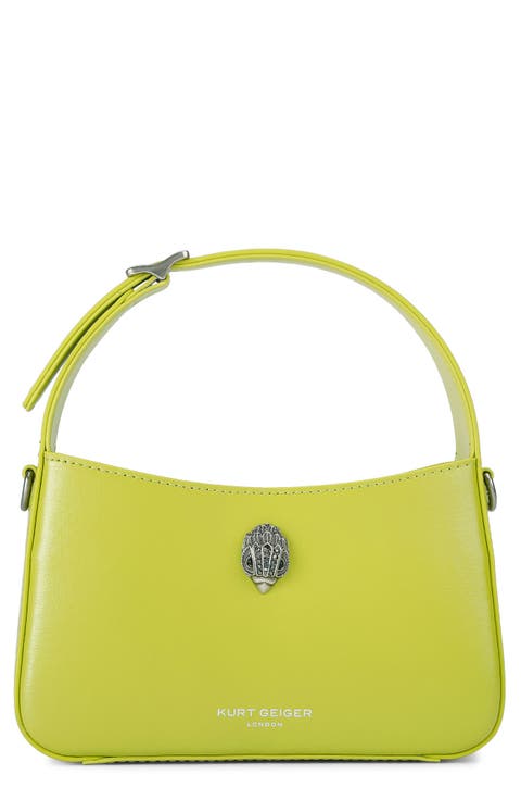 Mini Bond Leather Top Handle Bag