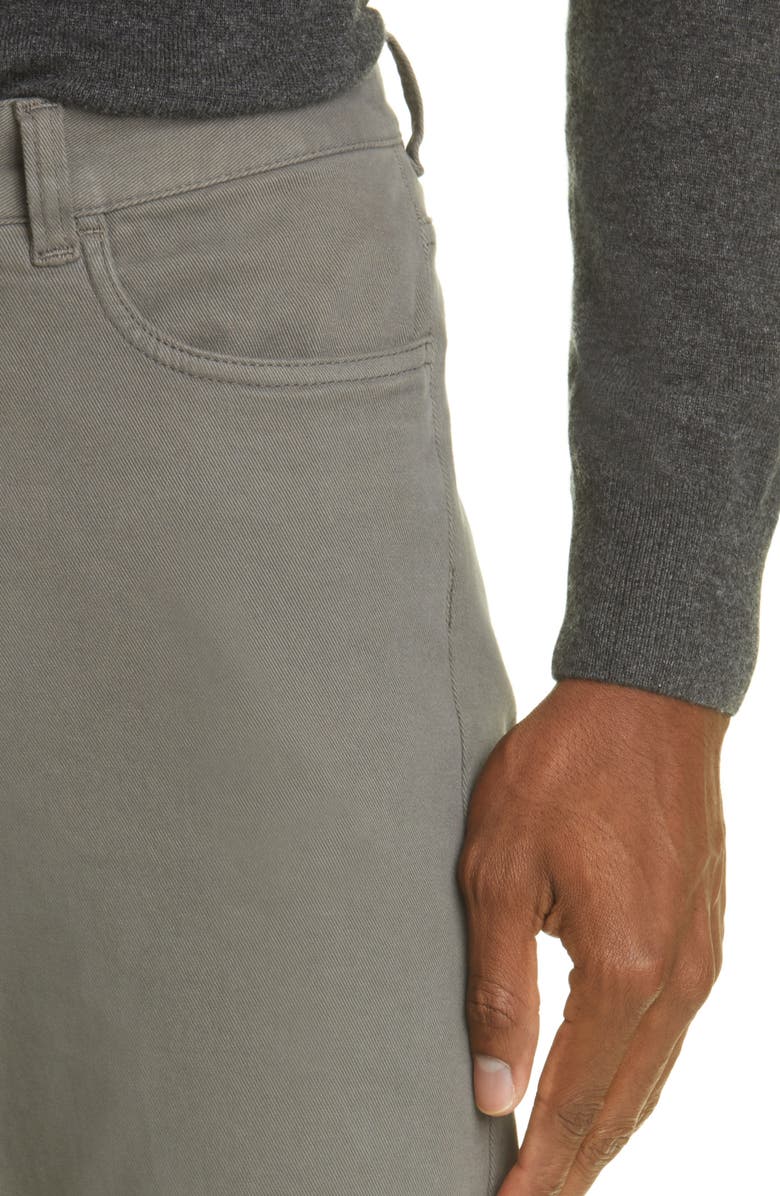 Canali Overdyed Bull Straight Leg Jeans, Alternate, color, 