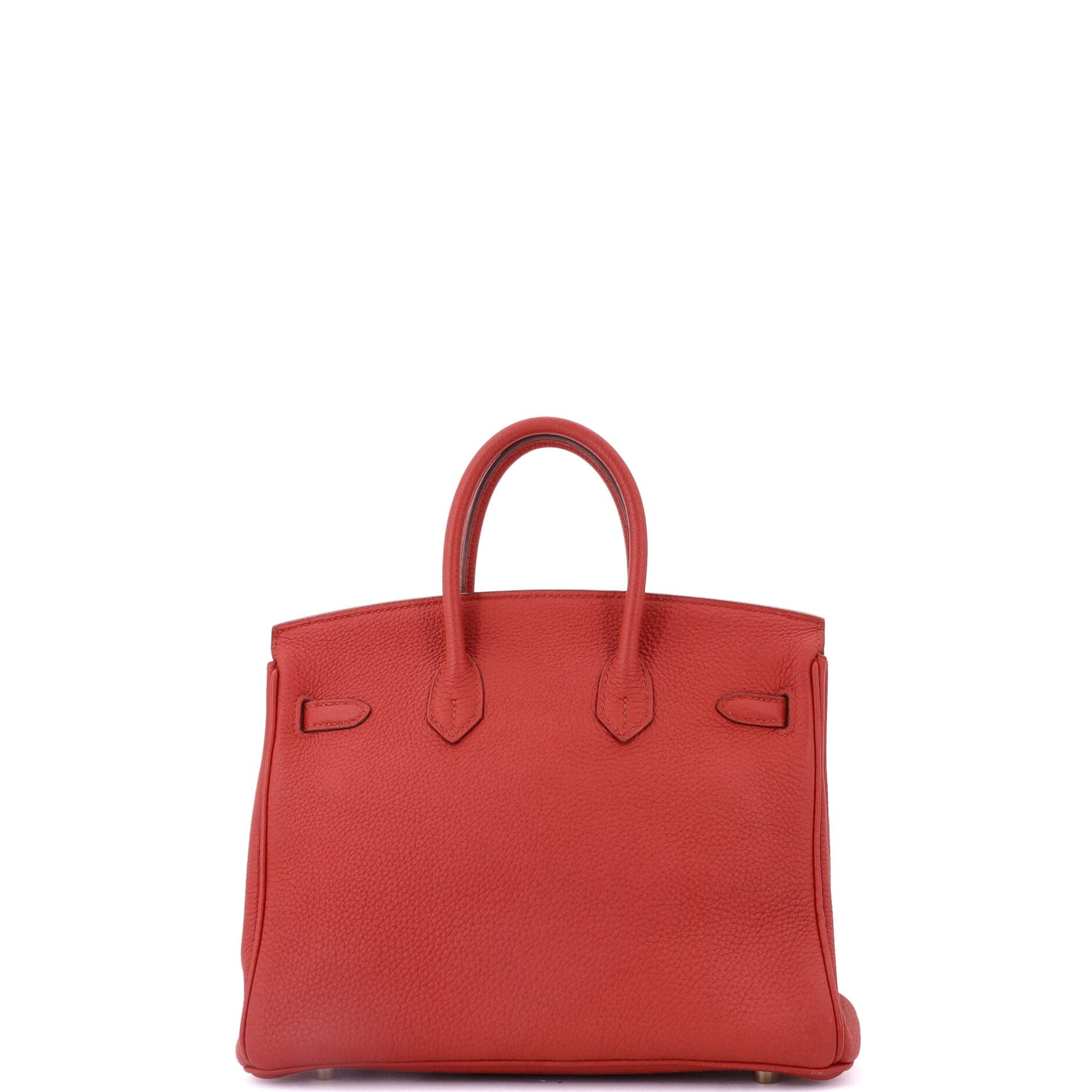 Pre-Owned Hermes Birkin Handbag Red Togo with Gold Hardware 25, Alternate, color, Vermillon