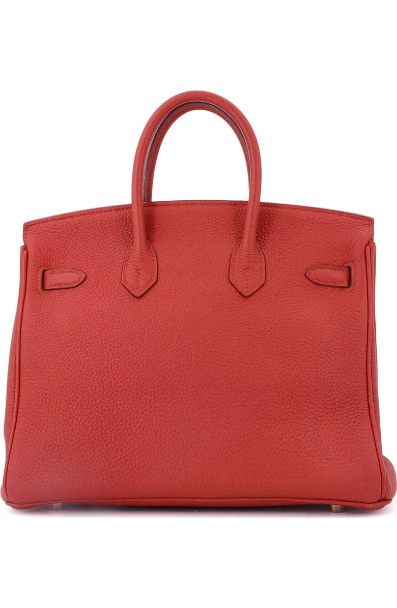 Pre-Owned Hermes Birkin Handbag Red Togo with Gold Hardware 25, Alternate, color, Vermillon