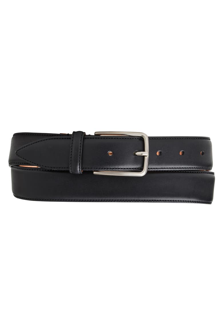 Emilio Men's Belt, Main, color, BLACK