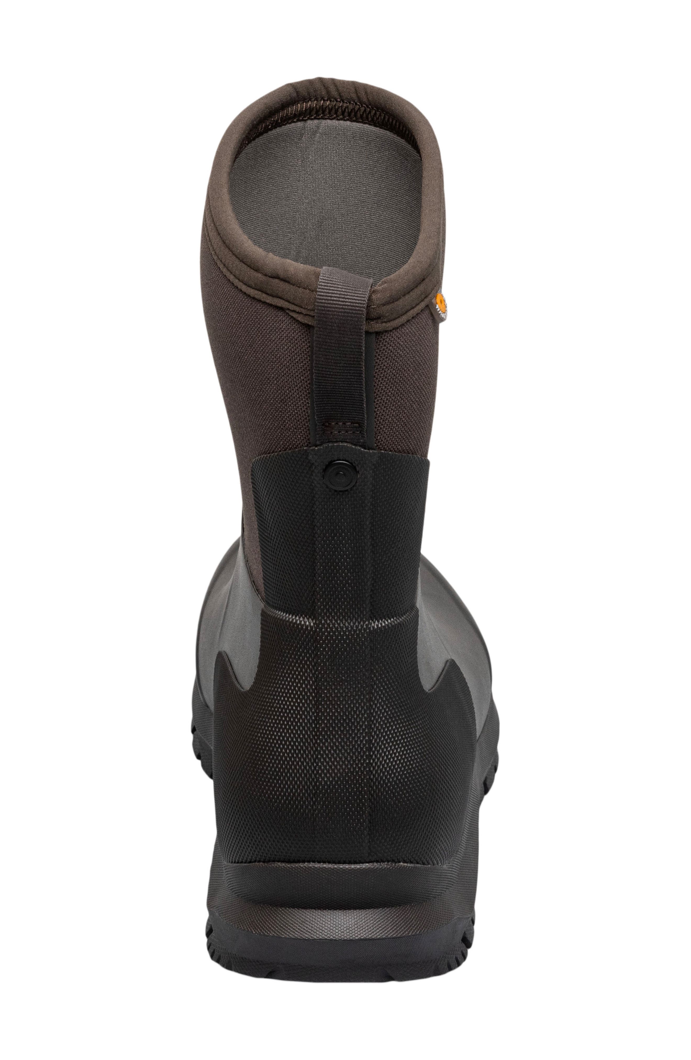 Sauvie Basin Waterproof Rain Boot, Alternate, color, BROWN
