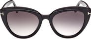 TOM FORD Tori 53mm Cat Eye Sunglasses
