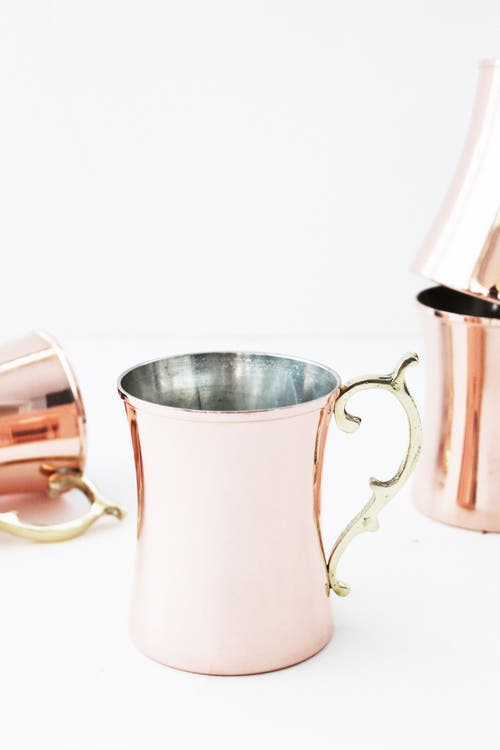 Coppermill Kitchen Vintage Inspired Tumblers In Copper