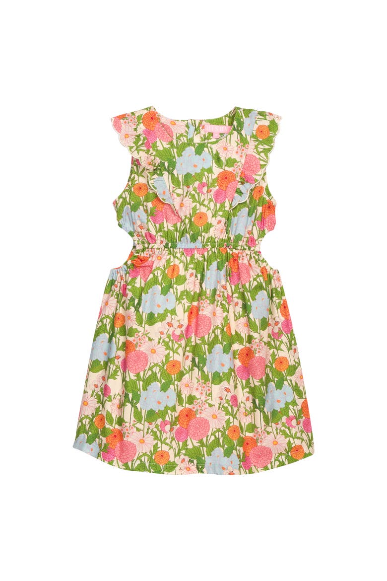 Kids' Cutout Dress, Main, color, Longmeadow Floral