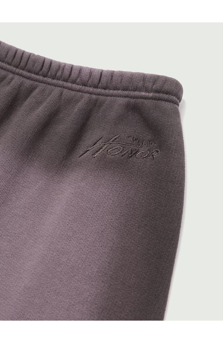 HONOR THE GIFT Spray Cotton French Terry Maxi Skirt, Alternate, color, Black