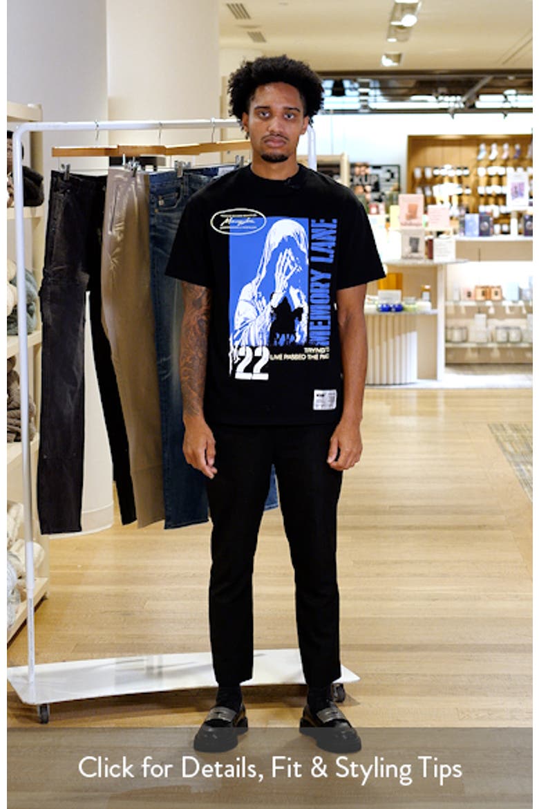 Runnin' Past Cotton Jersey Graphic T-Shirt video
