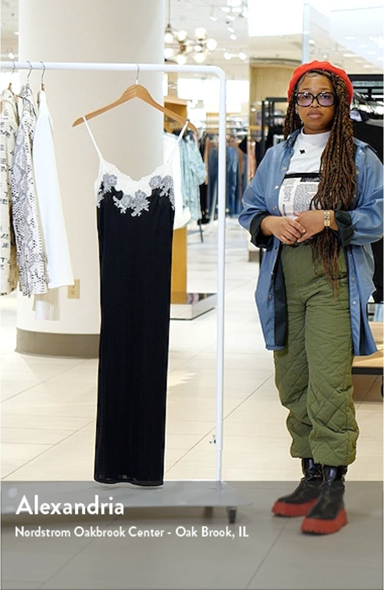 Enchant Lace Trim Nightgown, sales video thumbnail