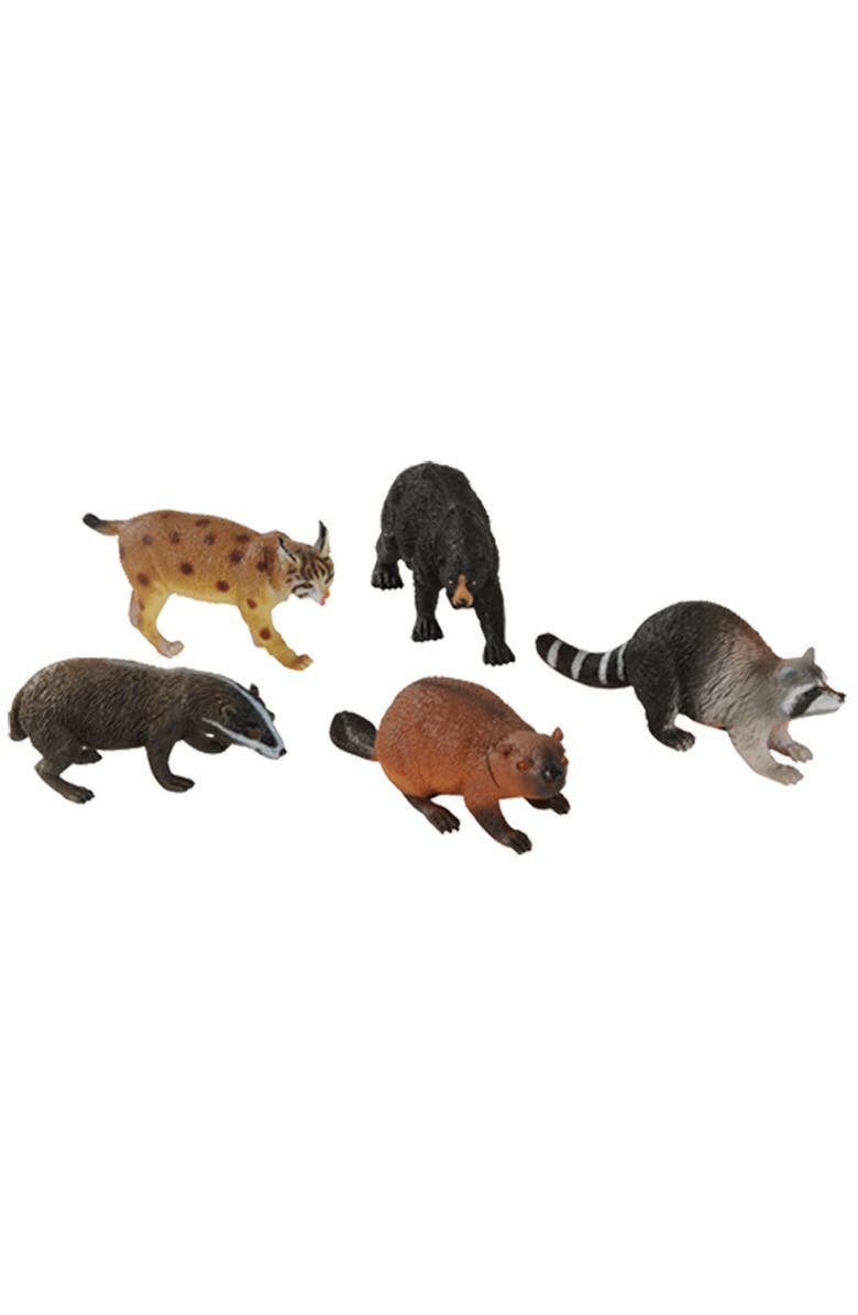 Kaplan Early Learning Company Wildlife Animals Collection - Set of 32, Alternate, color, Multicolored