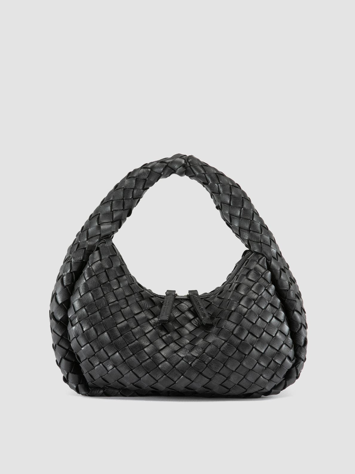 Officine Creative Bolina 144 Structured Shoulder Bag, Main, color, Black