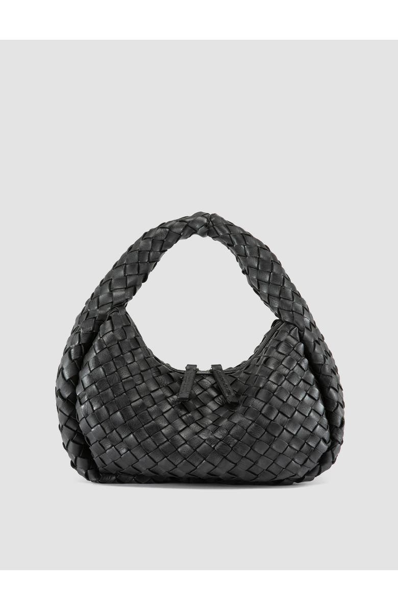 Officine Creative Bolina 144 Structured Shoulder Bag, Main, color, Black