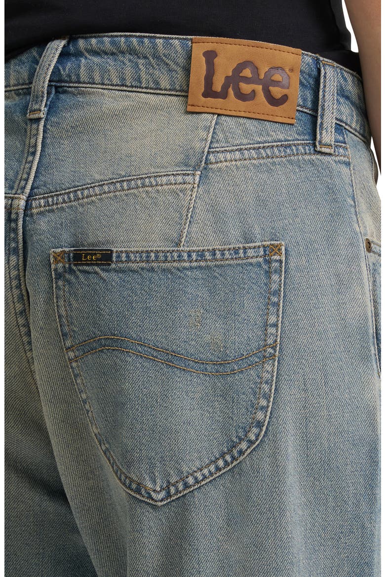 Ripped Crop Loose Fit Jeans, Alternate, color, WESTERN BLUES DX