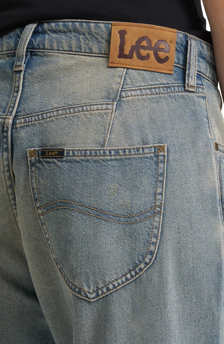 Lee Ripped Crop Loose Fit Jeans, Alternate, color, Western Blues Dx