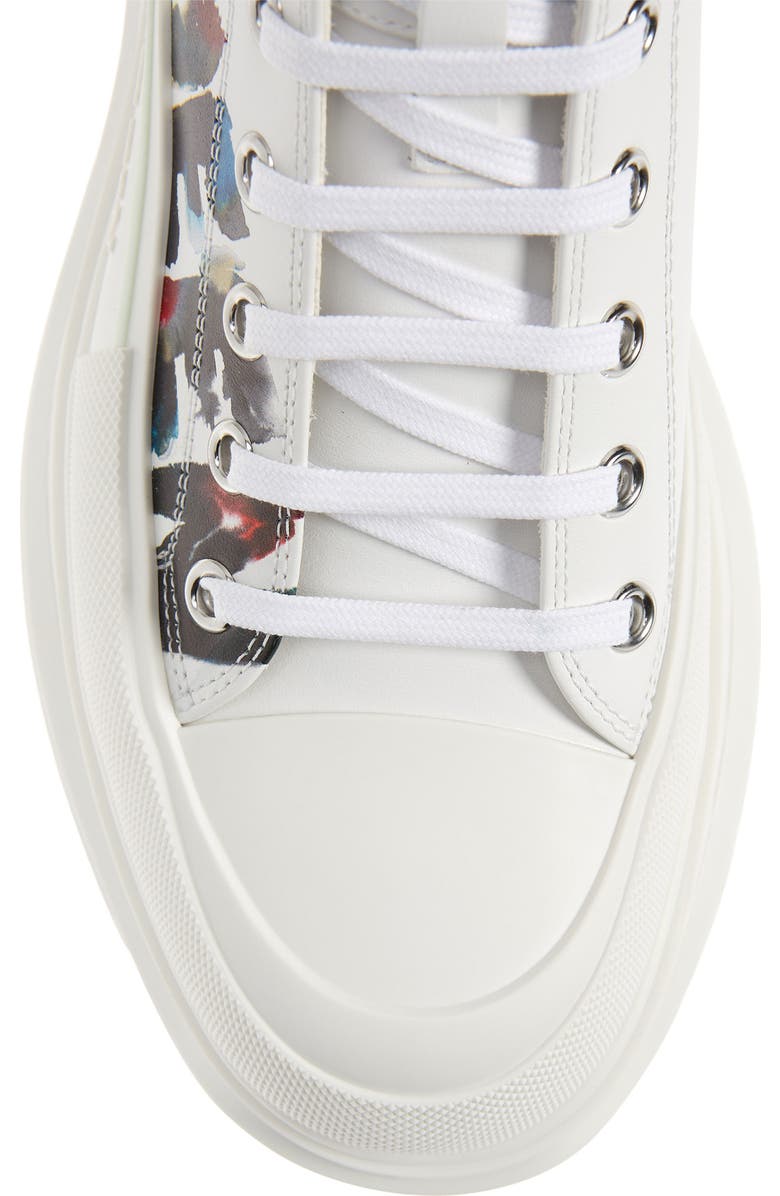 McQueen Tread Slick Grafitti High Top Sneaker, Alternate, color,