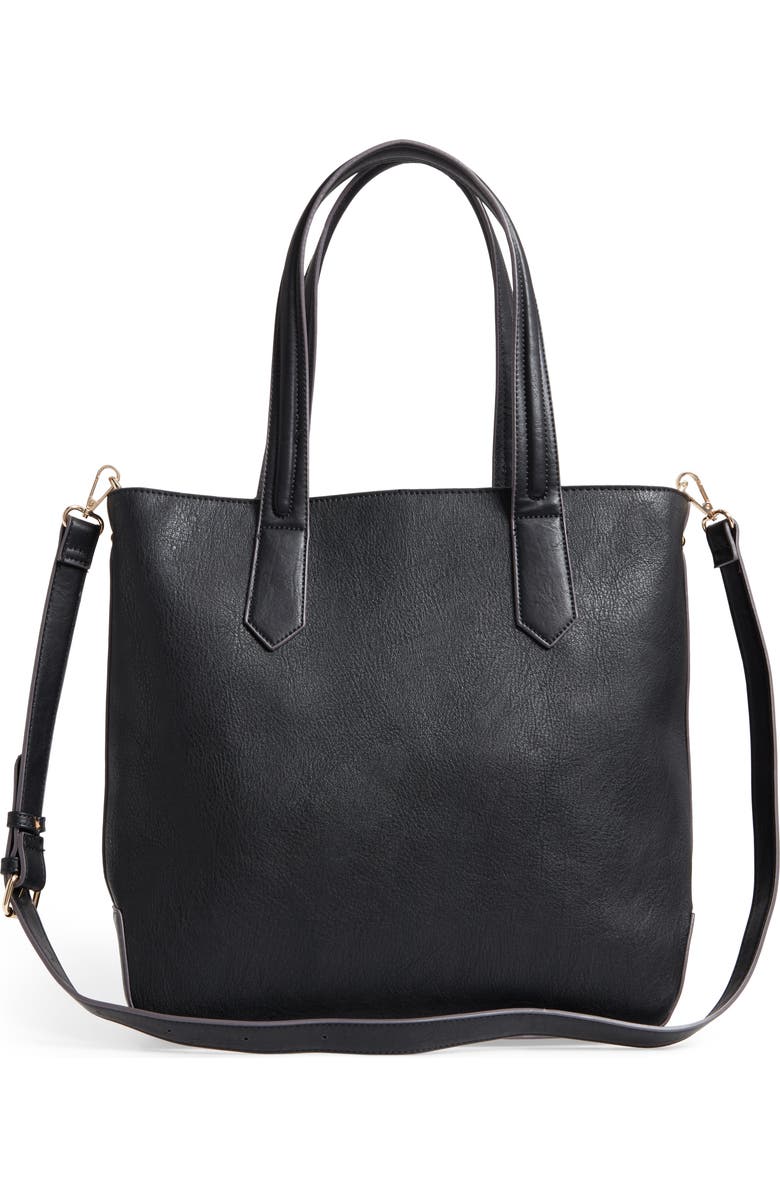 Sole Society Faux Leather Tote, Alternate, color,
