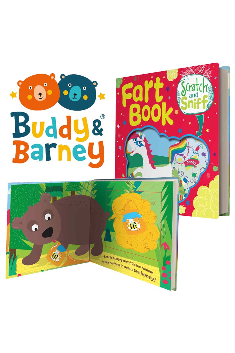 Scratch & Sniff Book Fart Book Ages 2+, Alternate, color, Multicolored