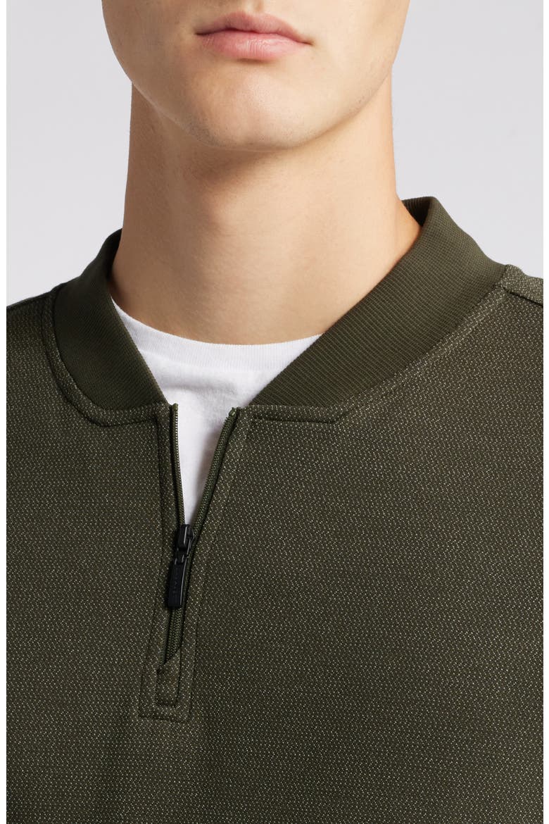 Gawler Quarter Zip Pullover, Alternate, color, OLIVE