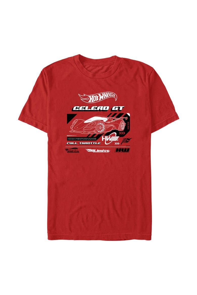 Men's Hot Wheels High Performance Celero GT  Graphic T-Shirt, Main, color, Red