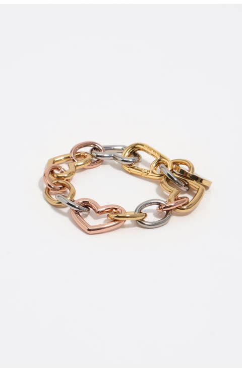 Heart Chain Bracelet
