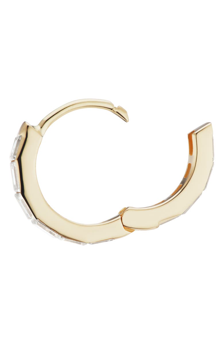 Maria Tash Invisible Baguette Diamond Eternity Clicker, Alternate, color, 