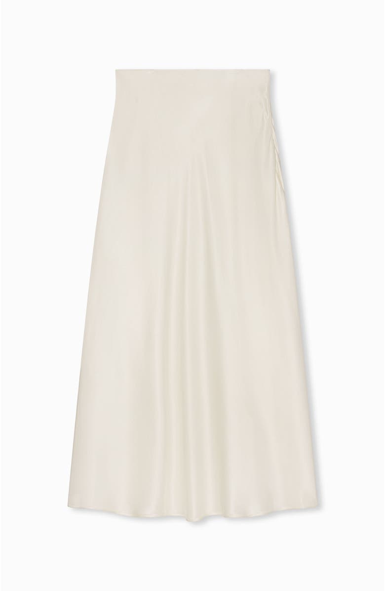CO Bias Cut Slip Skirt in Silk, Alternate, color,