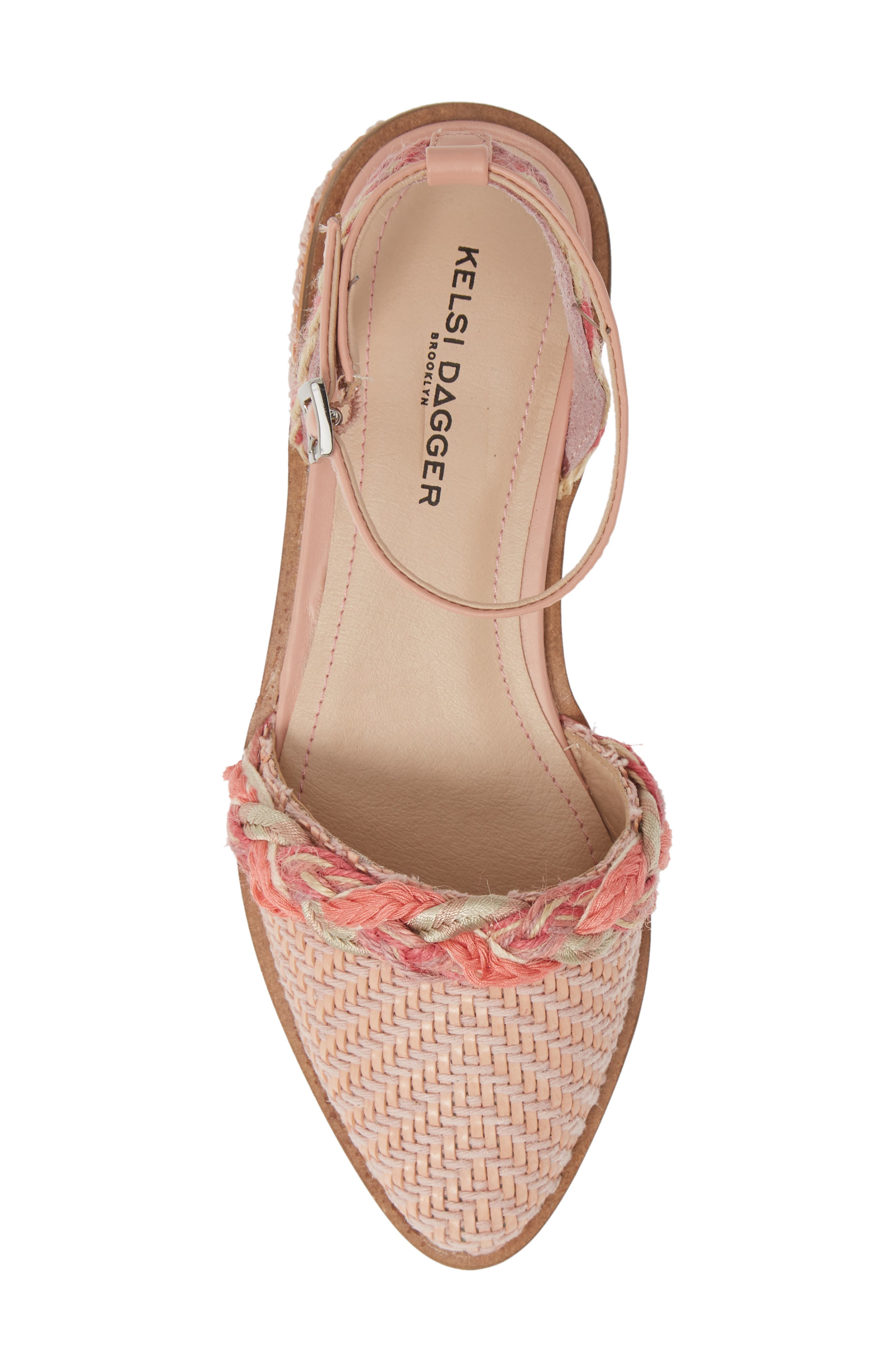 Annalese Ankle Strap Flat, Alternate, color, ORCHID