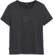 Desigual Logo Patch Stretch Cotton T-Shirt