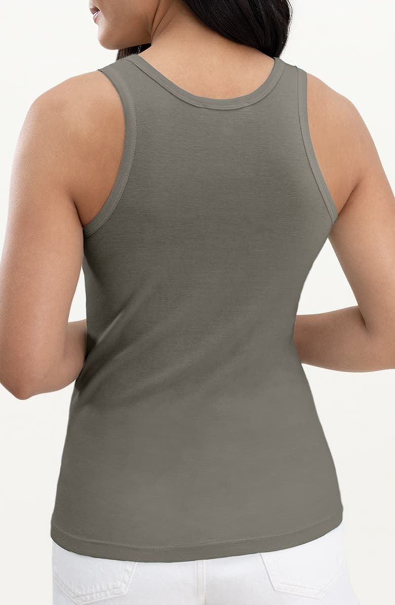 Splendid 1 x 1 Cotton & Modal Tank Top, Alternate, color, 