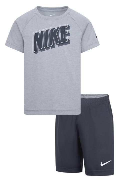 Kids' Dri-FIT T-Shirt & Shorts Set (Little Kid)