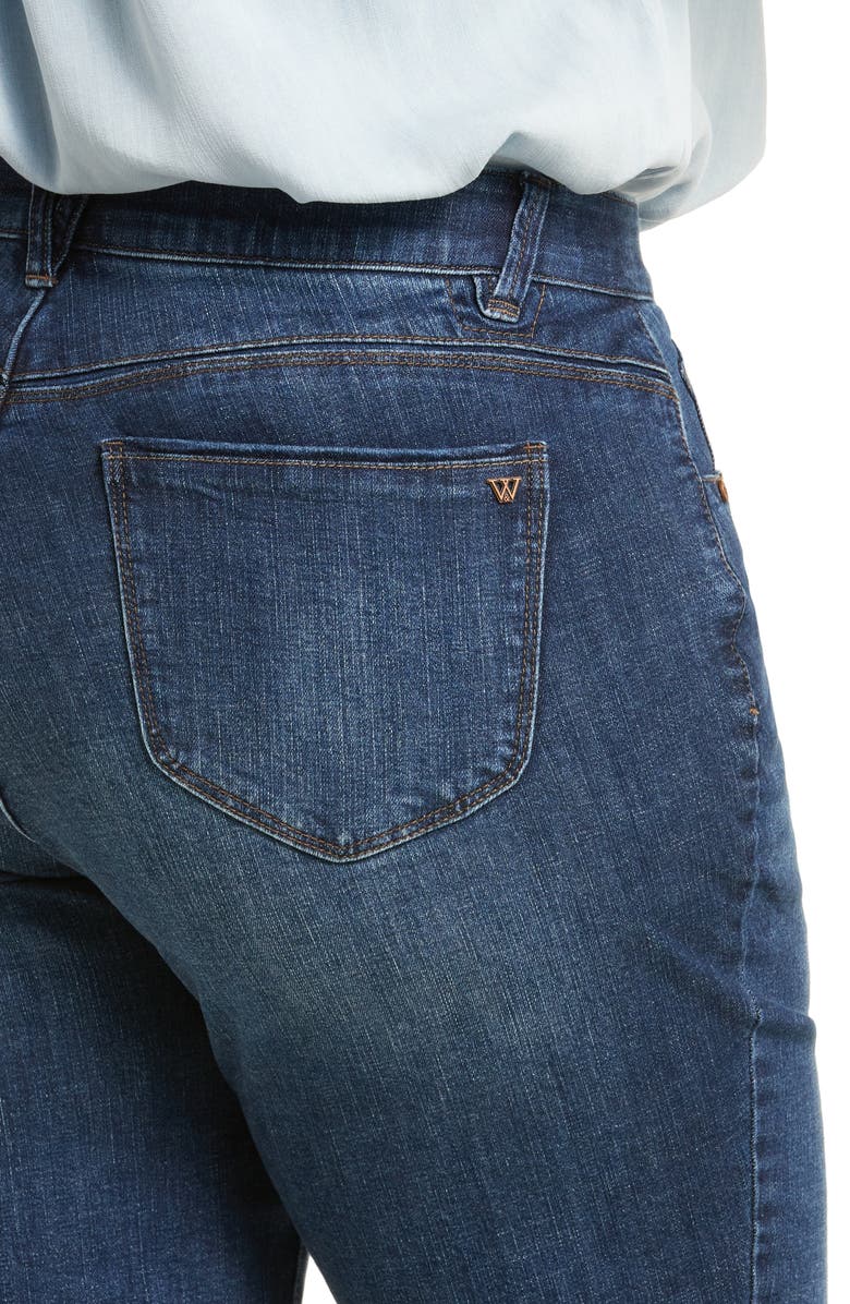 Wit & Wisdom 'Ab'Solution High Waist Straight Leg Jeans, Alternate, color,
