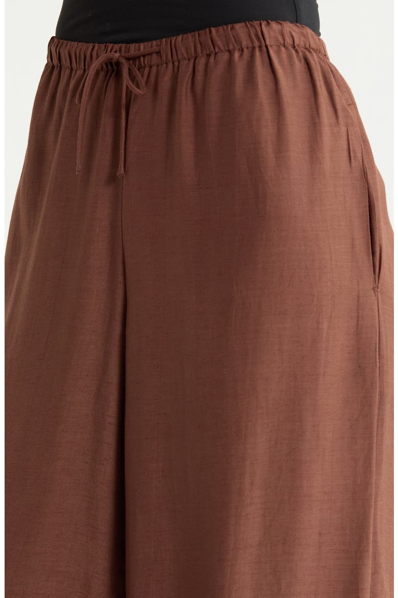 Violet Cuffed Pants, Alternate, color, BROWN