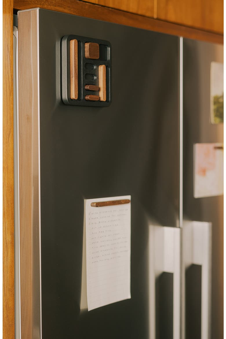 Tidy Set of 10 Magnets, Alternate, color, BLACK