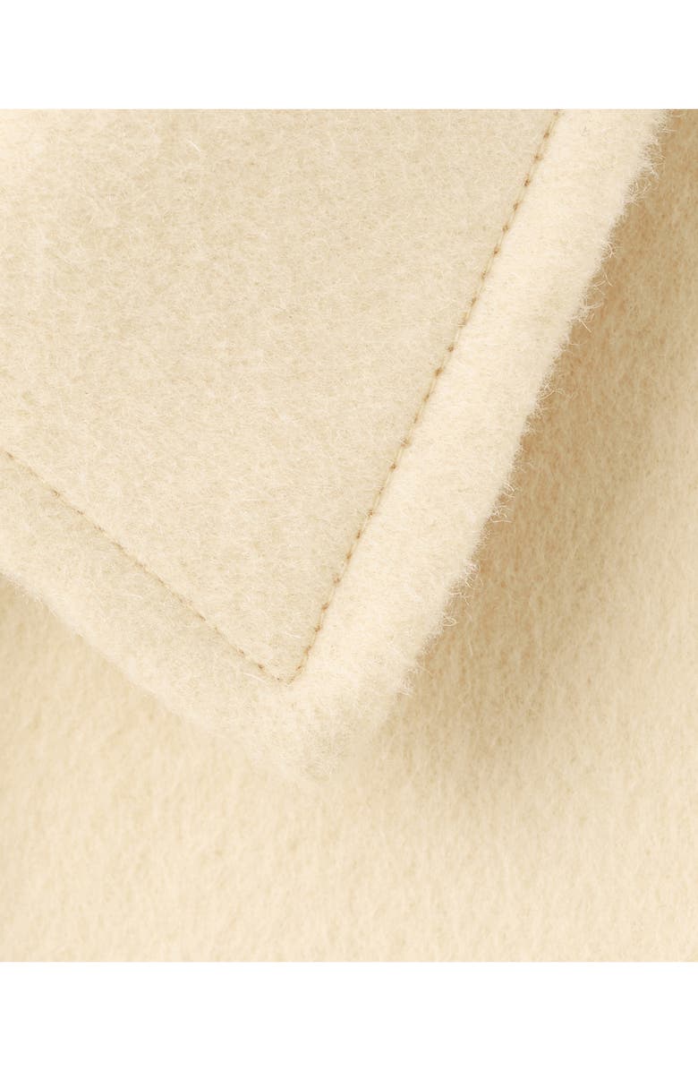 MANGO Wool Blend Jacket, Alternate, color, Vanilla