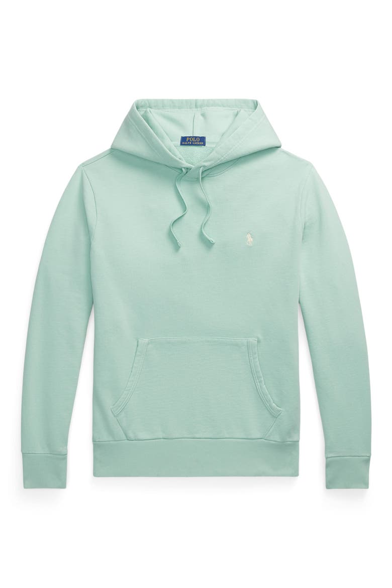 French Terry Hoodie, Alternate, color, CELADON