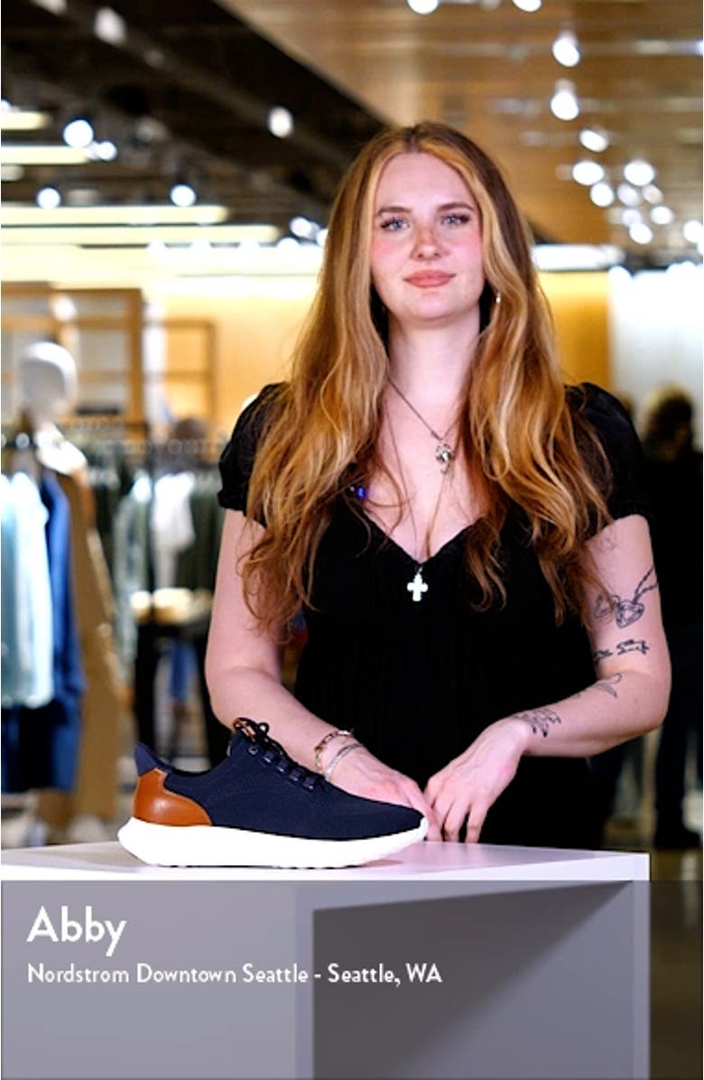 Amherst 2.0 Knit Plain Toe Sneaker - Wide Width Available, sales video thumbnail