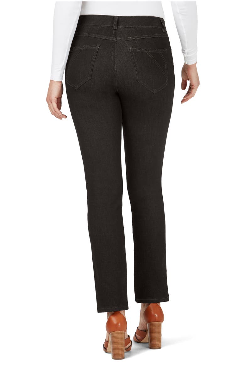 Foxcroft Downtown Stretch Straight Leg Jeans, Alternate, color, 