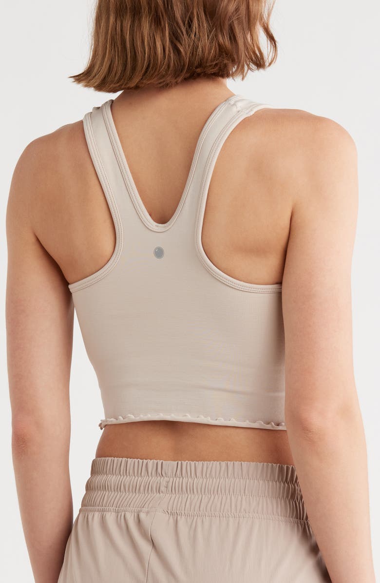 Seamless Hollywood Lettuce Edge Racerback Bralette