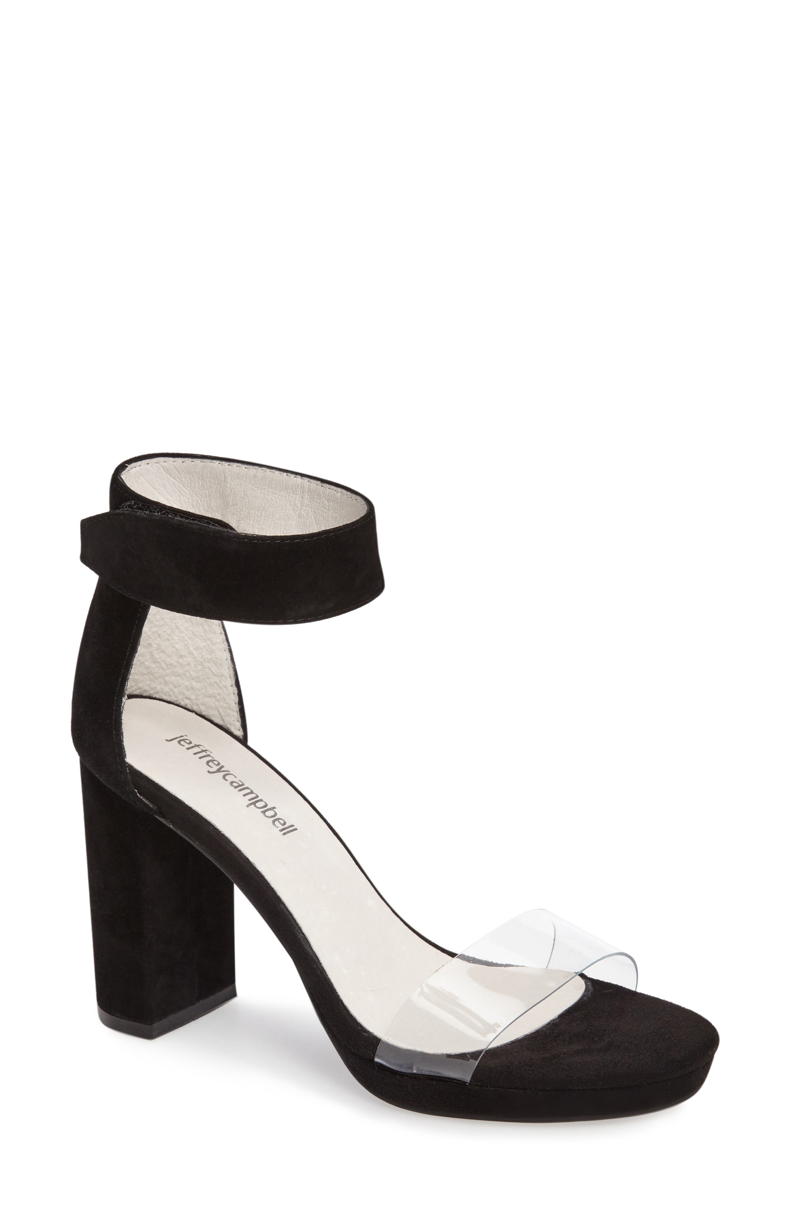 Jeffrey Campbell Lindsay Ankle Strap Sandal, Main, color, 
