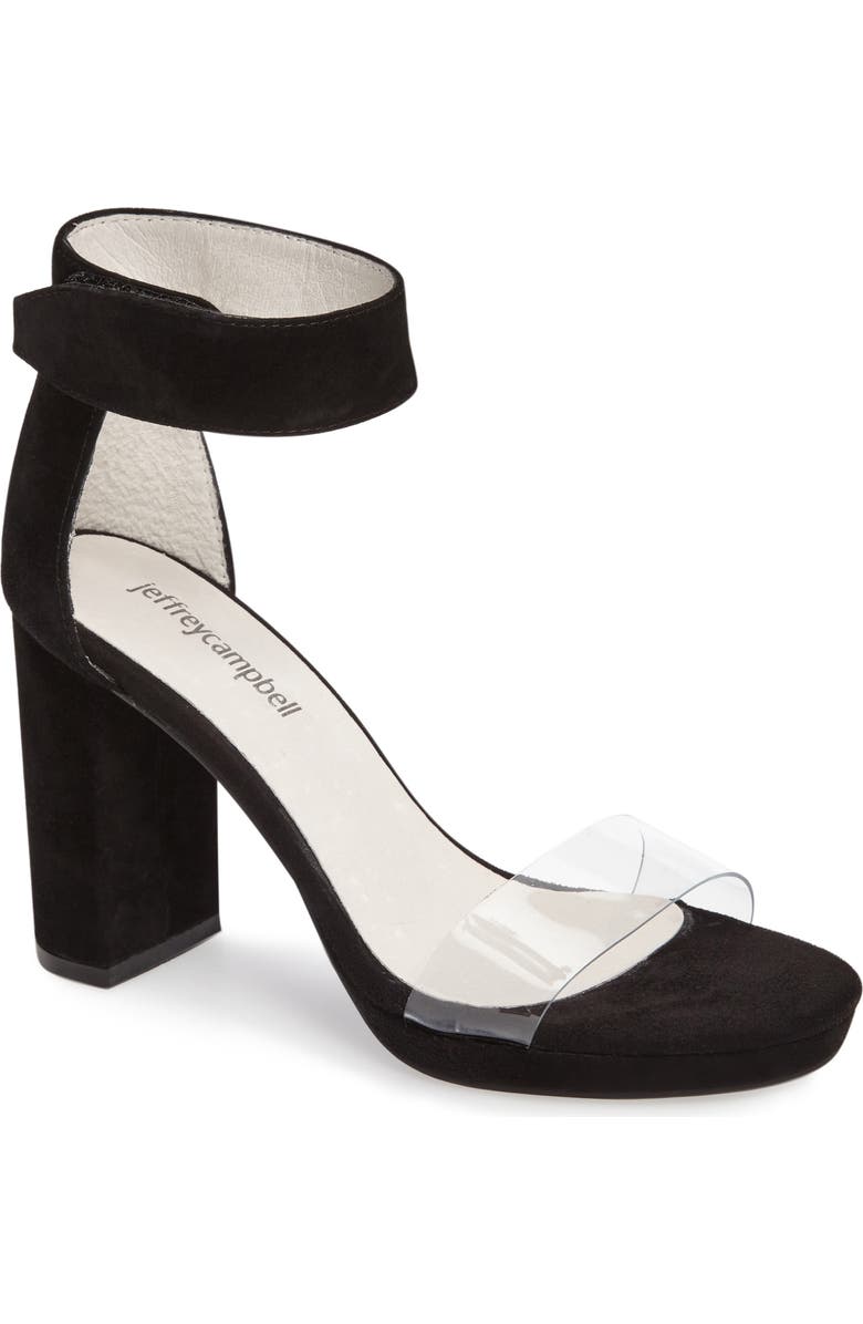 Jeffrey Campbell Lindsay Ankle Strap Sandal, Main, color,